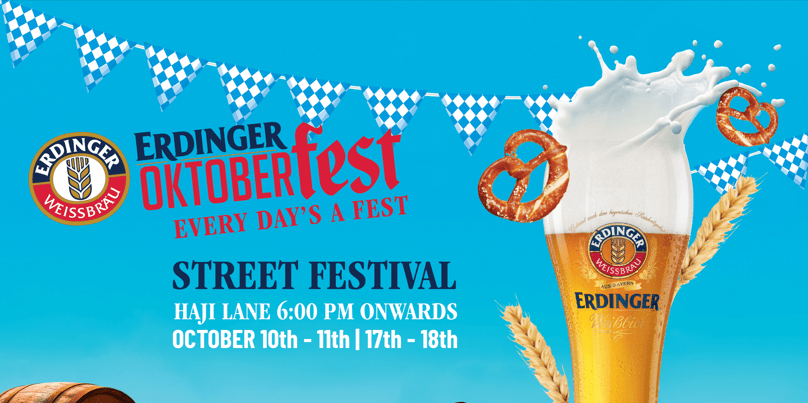 ERDINGER Oktoberfest Street Festival @ Haji Lane ERDINGER Oktoberfest Street Festival @ Haji Lane