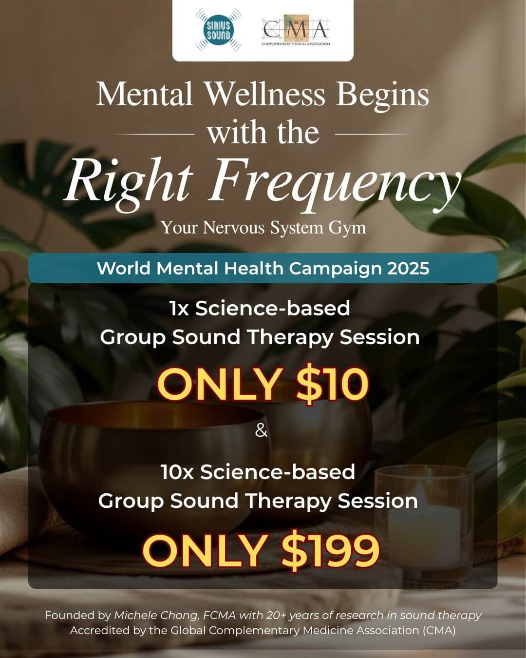 Mental Wellness Begins with the Right Frequency (Sound Therapy)
