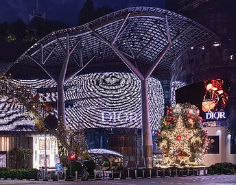 ion orchard singapore shopping mall photo