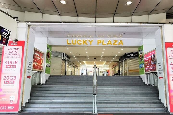 lucky plaza singapore