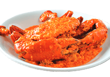 chilli crab at long beach seafood restaurant