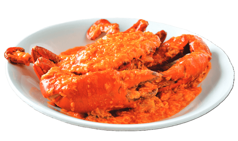 chilli crab at long beach seafood restaurant