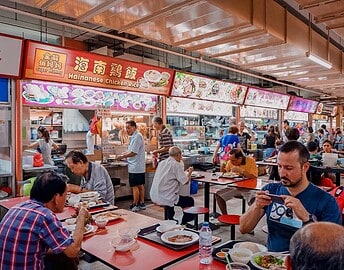 hawker centre in singapore review