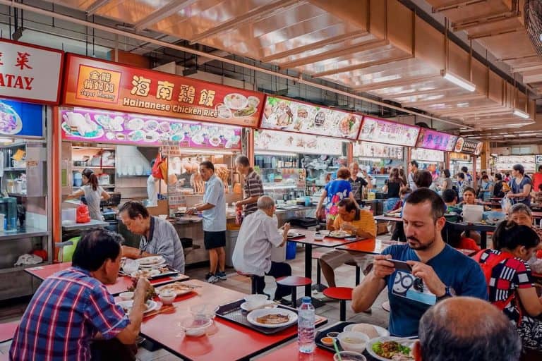 hawker centre in singapore review