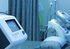 Aesthetic clinic room with equipment